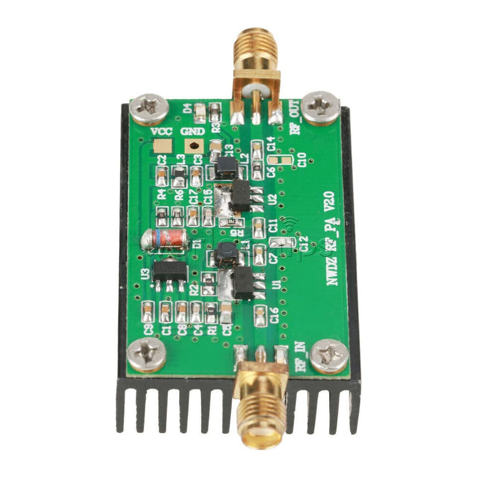 Amplificador de potencia de RF HF VHF UHF UHF de 3W 2MHZ-700MHZ Para transmisor FM - Vista 2