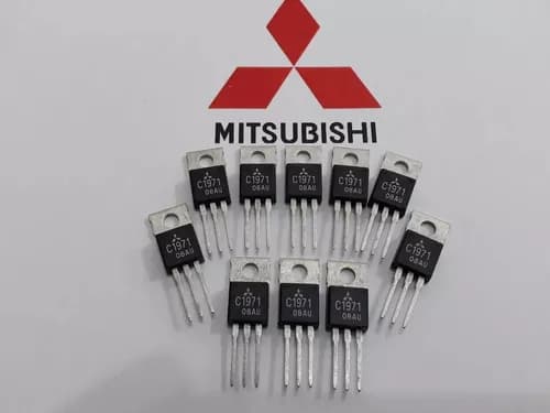 Transistor RF/VHF/UHF TO-220 2SC1971 C1971 Original - Vista 2